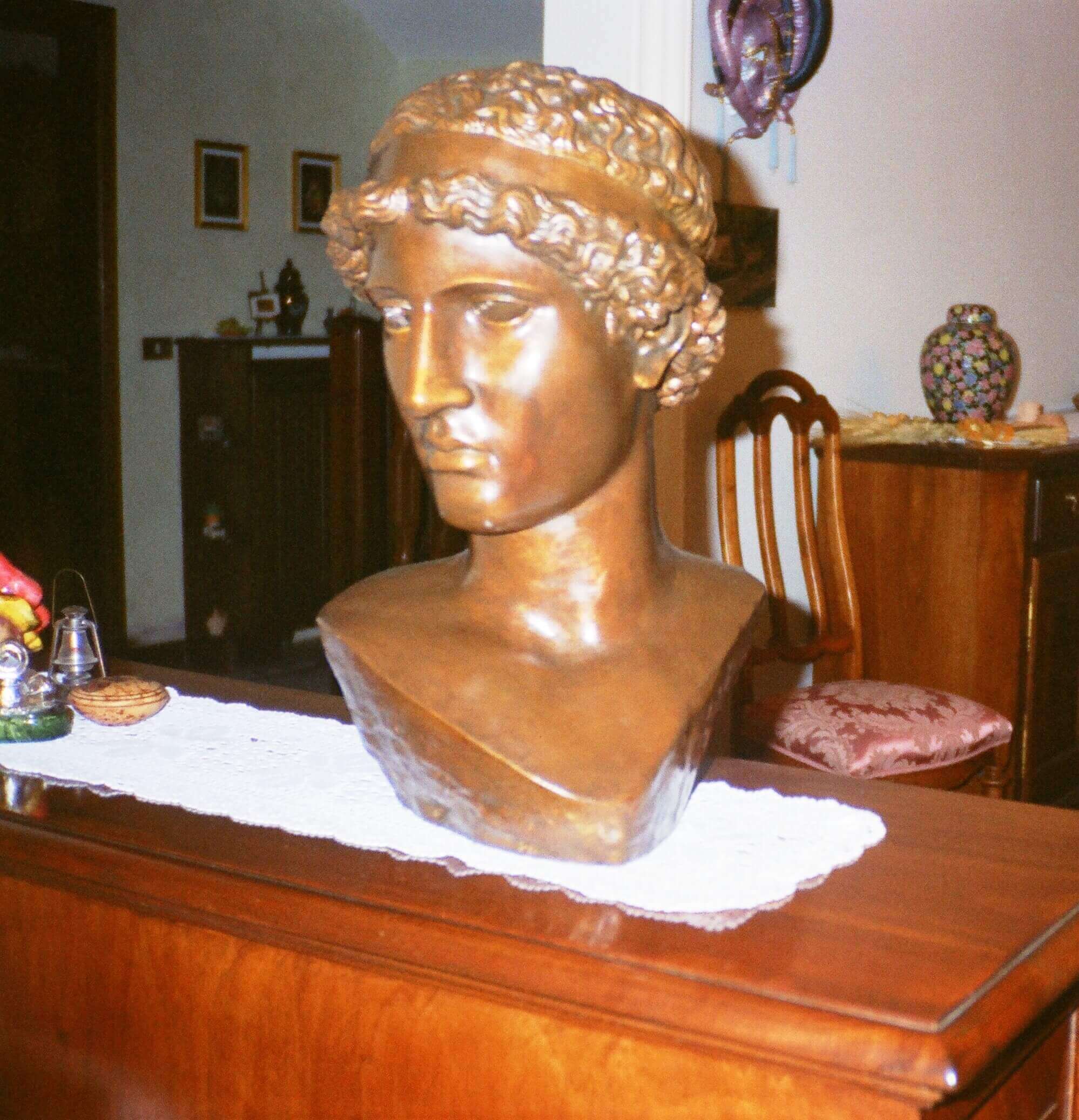 Busto in gesso